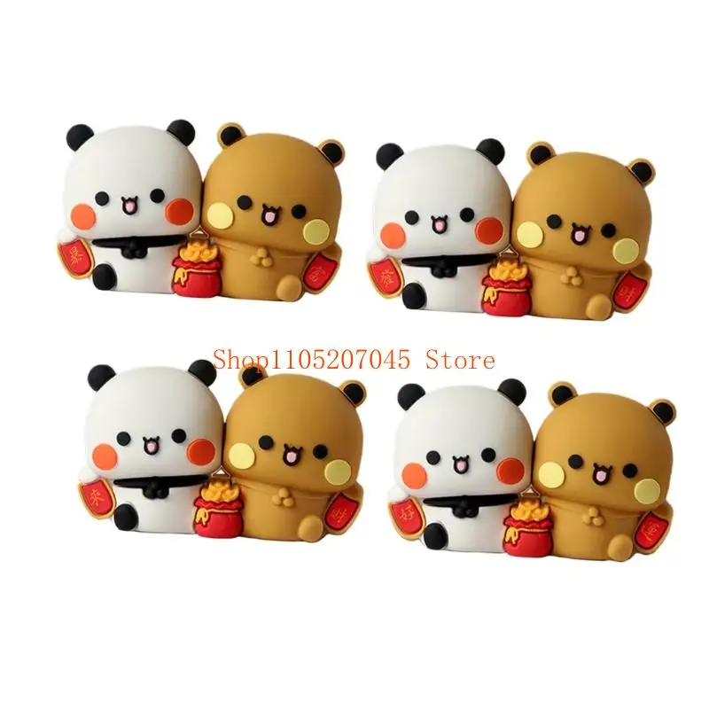 37cd Flexible PVC Auto Dashboard Decorations Playful Car Interior Accessories Vehicle Dashboard Figurines for Personalization