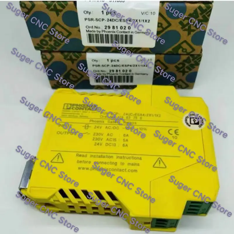 New safety relay 2981020 PSR-SCP-24DC/ESP4/2X1/1X2 for quick delivery