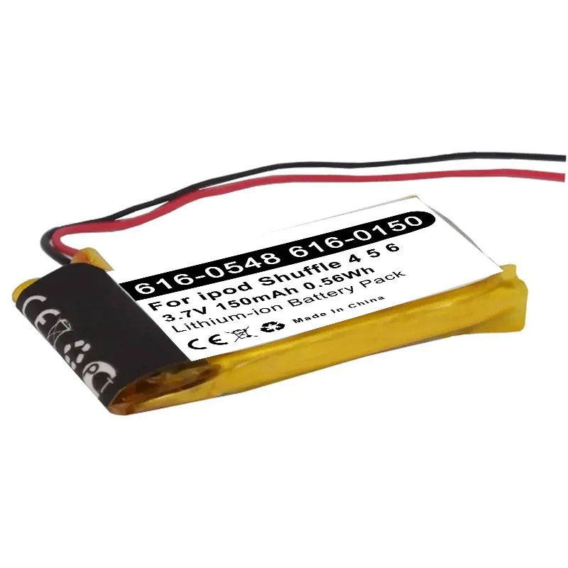 With Tools 616-0548 616-0150 0.19Whr 3.7V Battery Replacement For ipod Shuffle 4rd 5rd 6rd Generation 4 5 6 Accumulator Batterie image 2