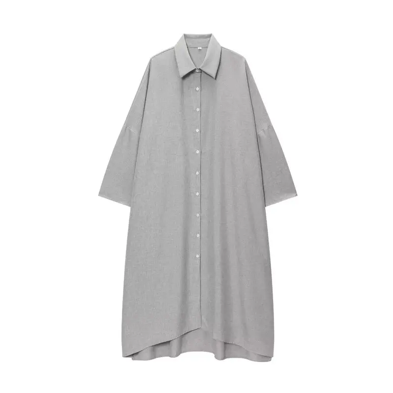 

Лето 202, женские свободные длинные повседневные льняные универсальные брюки с высокой талией, комплект из двух предметов, модная юбка на пуговицах