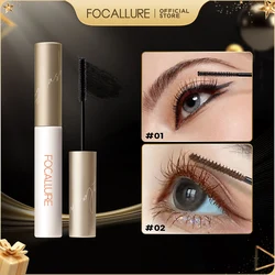 FOCALLURE 3D Silk Fiber Eyelash Mascara Waterproof Long-wearing Curling Lengthening Eye Lash Extension Tool Makeup Cosmetics