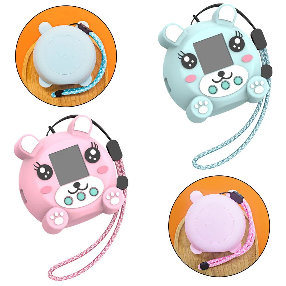 Soft Protective Case For Punirunes Interactive Digital Toy Shockproof Cartoon Silicone Cover For Punirunes Pet Digital Toy Shell