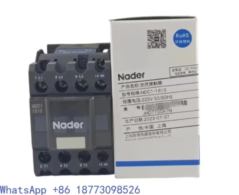 Nad-er NDC1-0910 Contactor de CA 3P 9A 12A 18A 25A 32A 38A 40A 50A 65A 95A 220V 50/60HZ Contactor