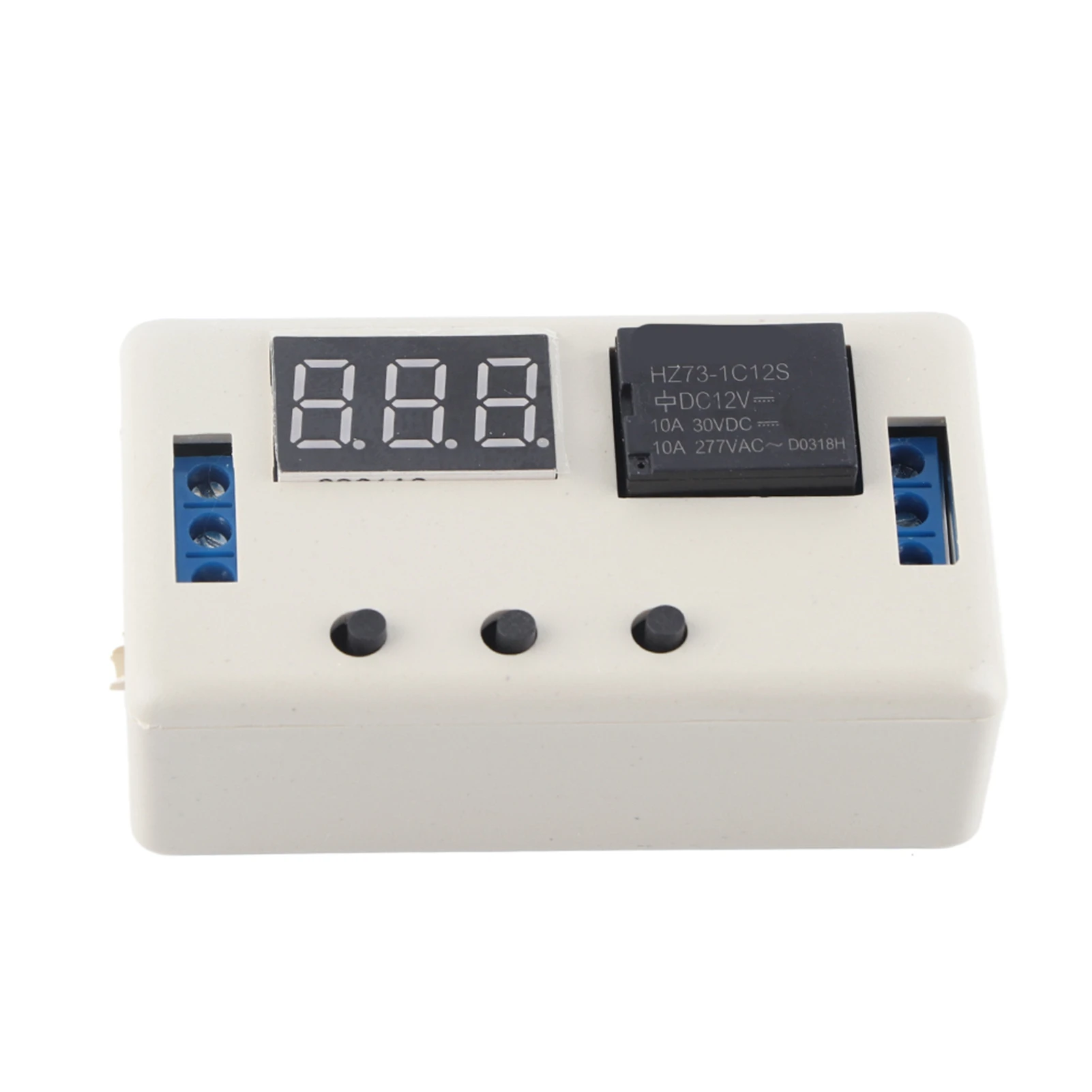 Relè timer LED, modulo interruttore di controllo automazione relè timer regolabile display LED 12V