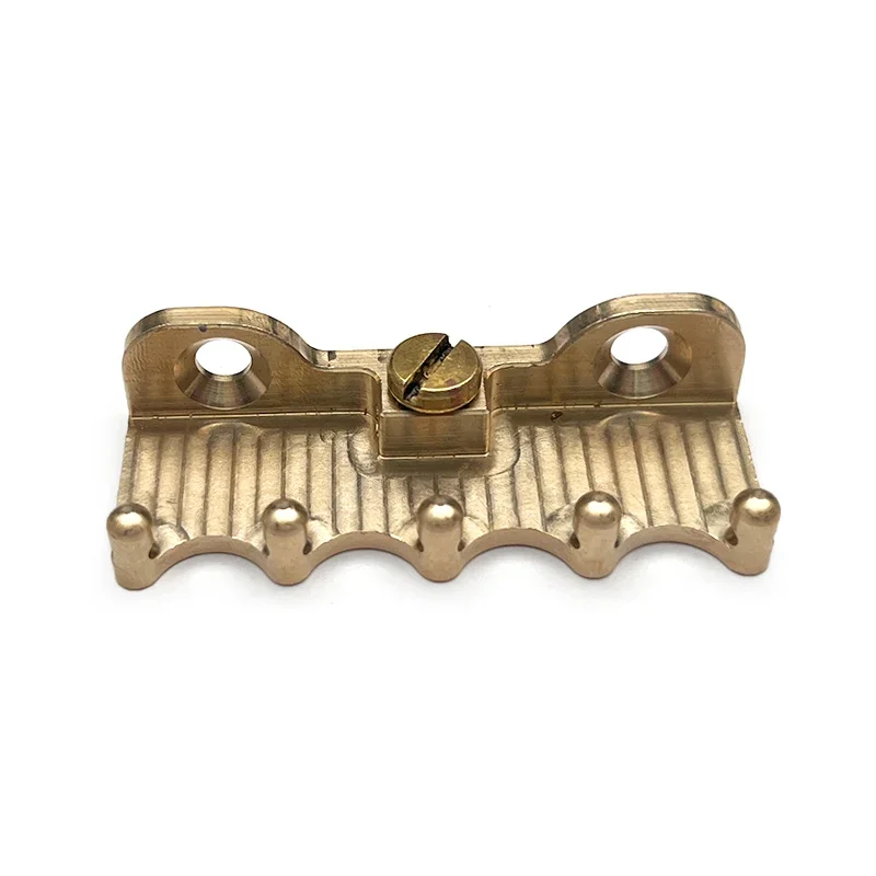 CNC Precision Engineered Ultra Heavy Duty Full Brass 49.5x19mm Electric Guitar Tremolo Claw for ST/FR Tremolo Bridge System Orig