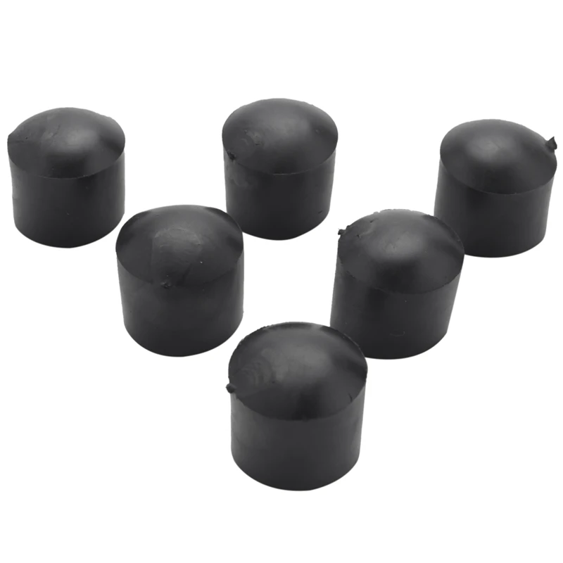 12 Pcs 16mm Inner Rubber Foot Caps Pipe Caps Protective Caps Chair Caps Cap