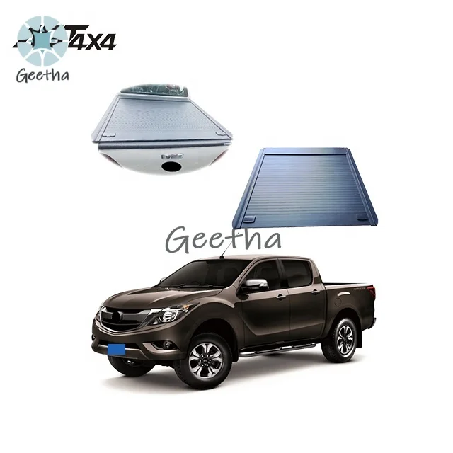 AGT4X4 Aluminium Rolling Hard Truck Bed Cover For Mazda BT50 2015+ Pickup Tonneau Cover