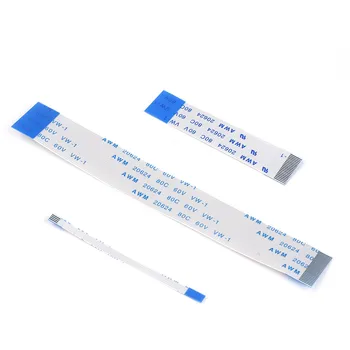 10 peças ffc fpc awm 20624 80c 60v VW-1 cabo flexível plano 0.5mm 4 5 6 8 10 12 14 16 18 20 24 26 30 32 34 36 38 40 45 50 54 60 pinos