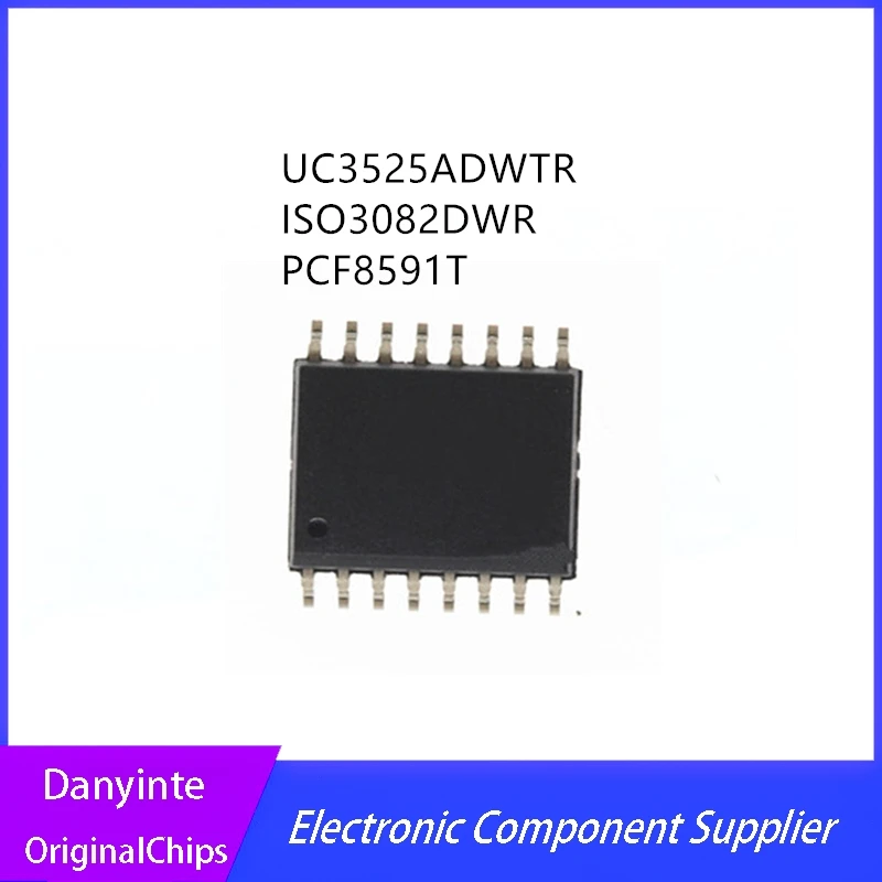 10 unidades/lote UC3525ADW UC3525ADWTR UC3525ADW ISO3082 ISO3082DW ISO3082DWR PCF8591 PCF8591T SOP16