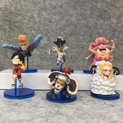 Anime One Piece WCF Luffy Marco BIG MOM Charlotte Linlin Kalifa Oriental Zodiac Vol.2 PVC Action Figure Statue Model Toys Doll