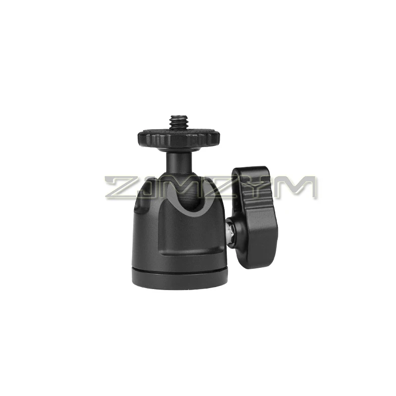 Ball Head Mount Metal 360 Degree Swivel Mini Gimbal Tripod Ballhead 1/4