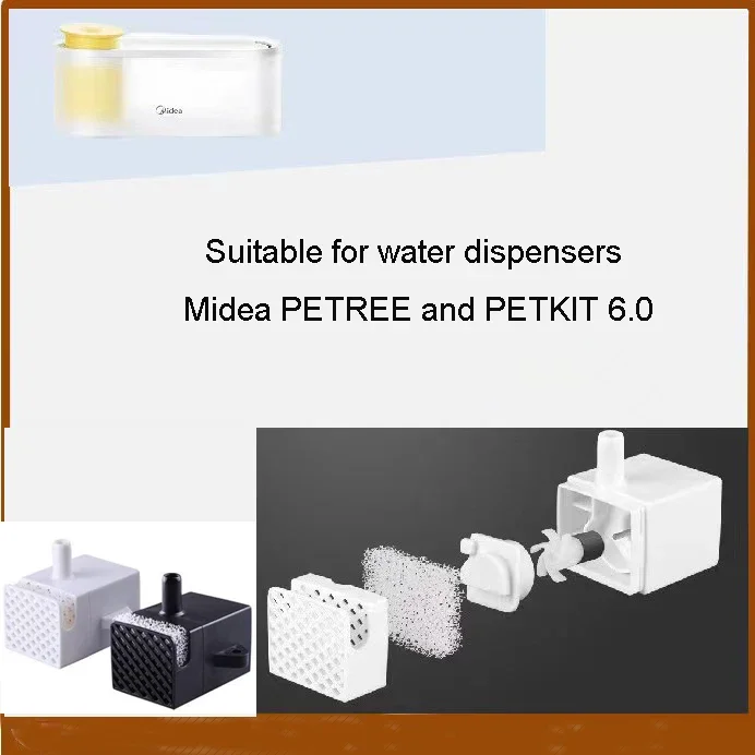 Pet Drinking Dispenser Wireless Water Pump Motor Accessories For PETKIT 6.0 Petree 1.8L Submersible Auto Feeder Replacement