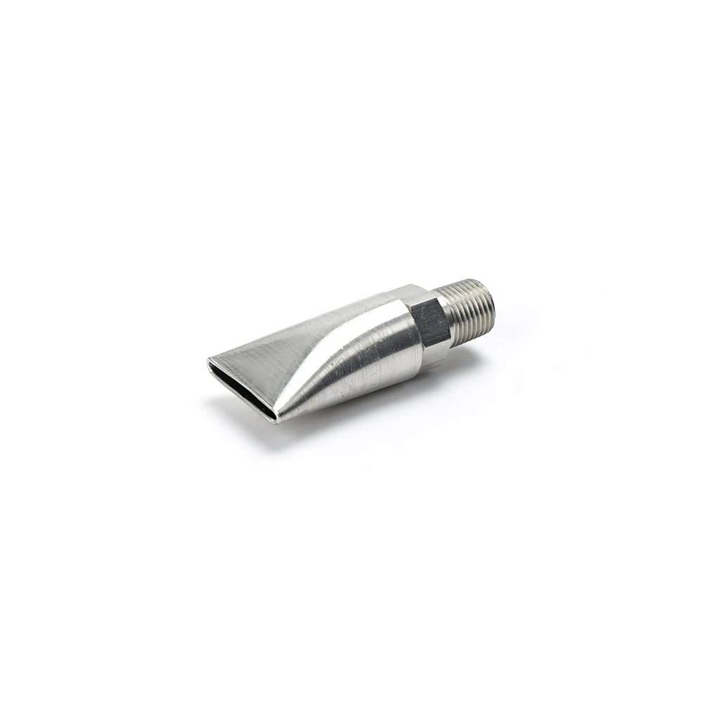 1/8 FFAL 33 11 Stainless Steel Duckbill Flat Mouth Nozzle Universal Adjustable Fan Shape High Pressure Cleaning Blowing Nozzle