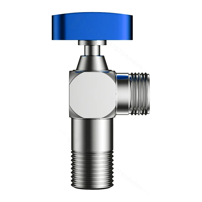 Brass Ball Valve, 4 Points Water Stop Valve, Large Flow Cold Hot Water Switch for Home Water Heater view 5