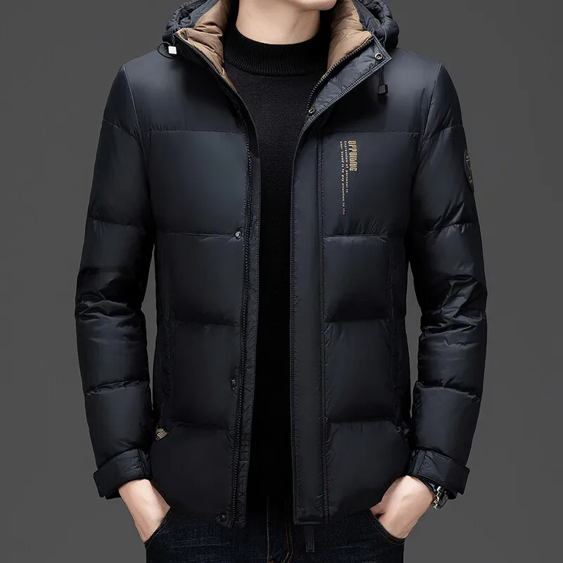 2024 new arrival winter jacket 90% white duck down jackets men,mens fashion thicken windproof warm winter down coat,parkas men