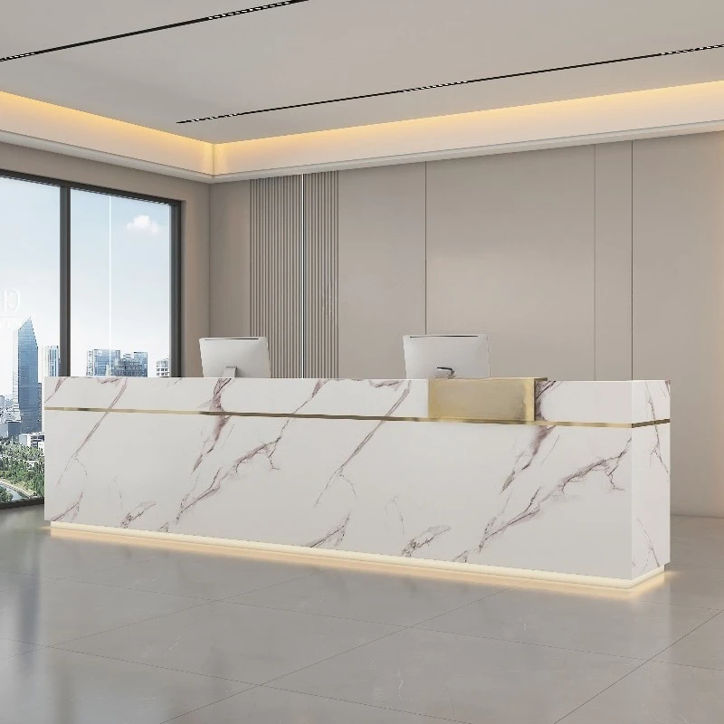 

Modern Design Reception Desks Unique Executive Luxury Aesthetic Reception Desks Minimalist Best Escritorio Commercial Furniture