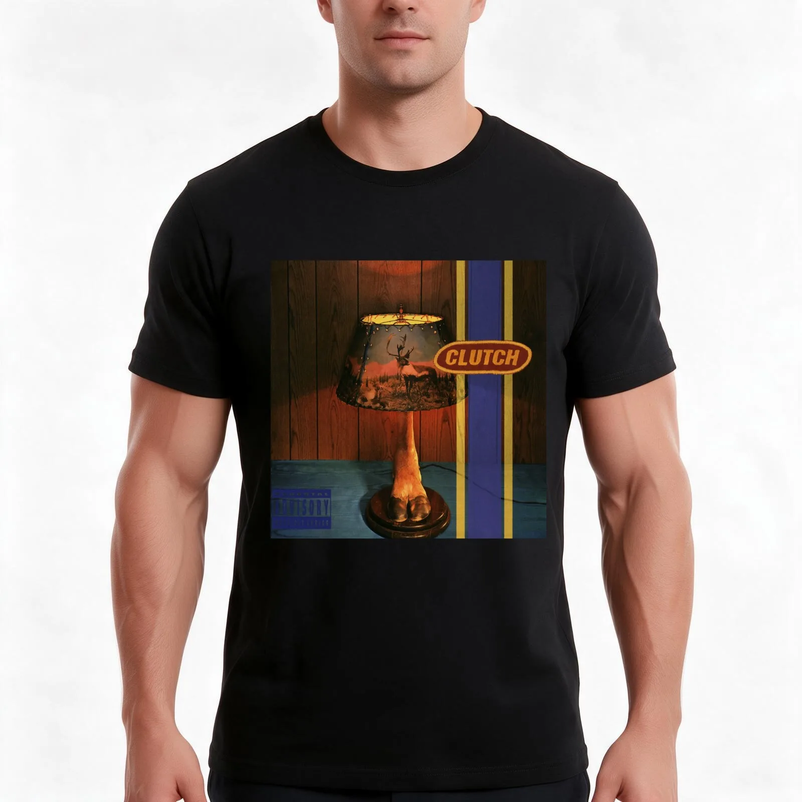 Clutch transnational speedway league anthems anecdotes and undeniab T-Shirt, Summer Casual Cotton Tee, Oversized Streetwear Tops