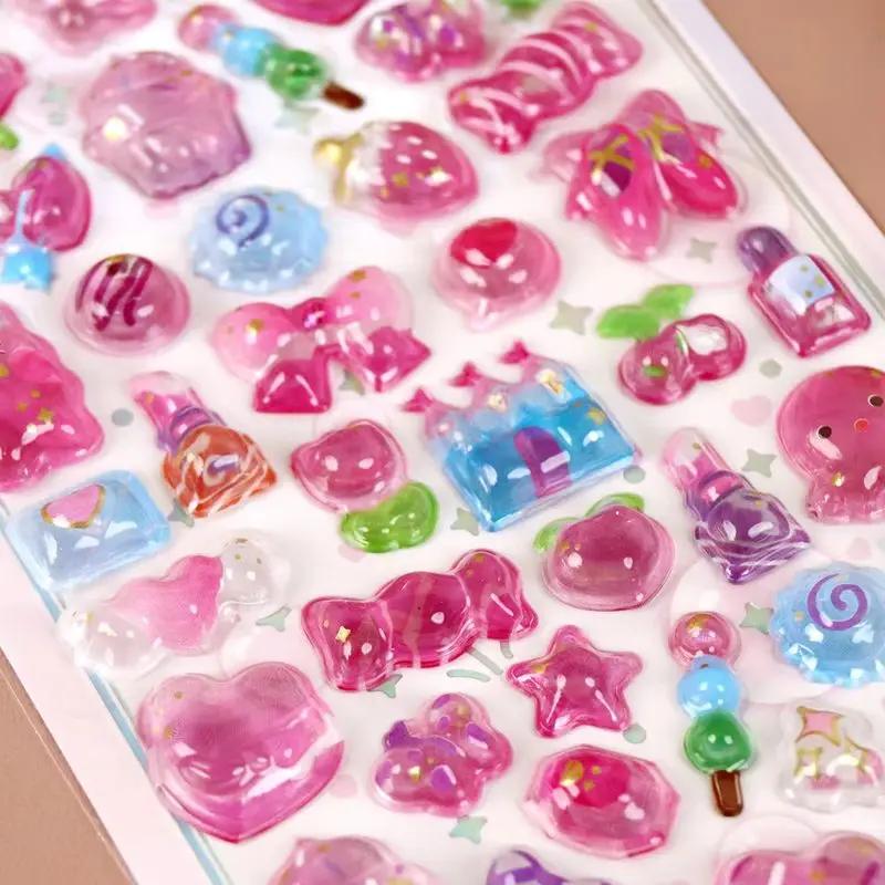 40-pcs-3d-japanese-solid-crystal-drop-glue-relief-stickers-cartoon-cute-rabbit-bear-diy-craft-notebook-phone-decoration-for-kids