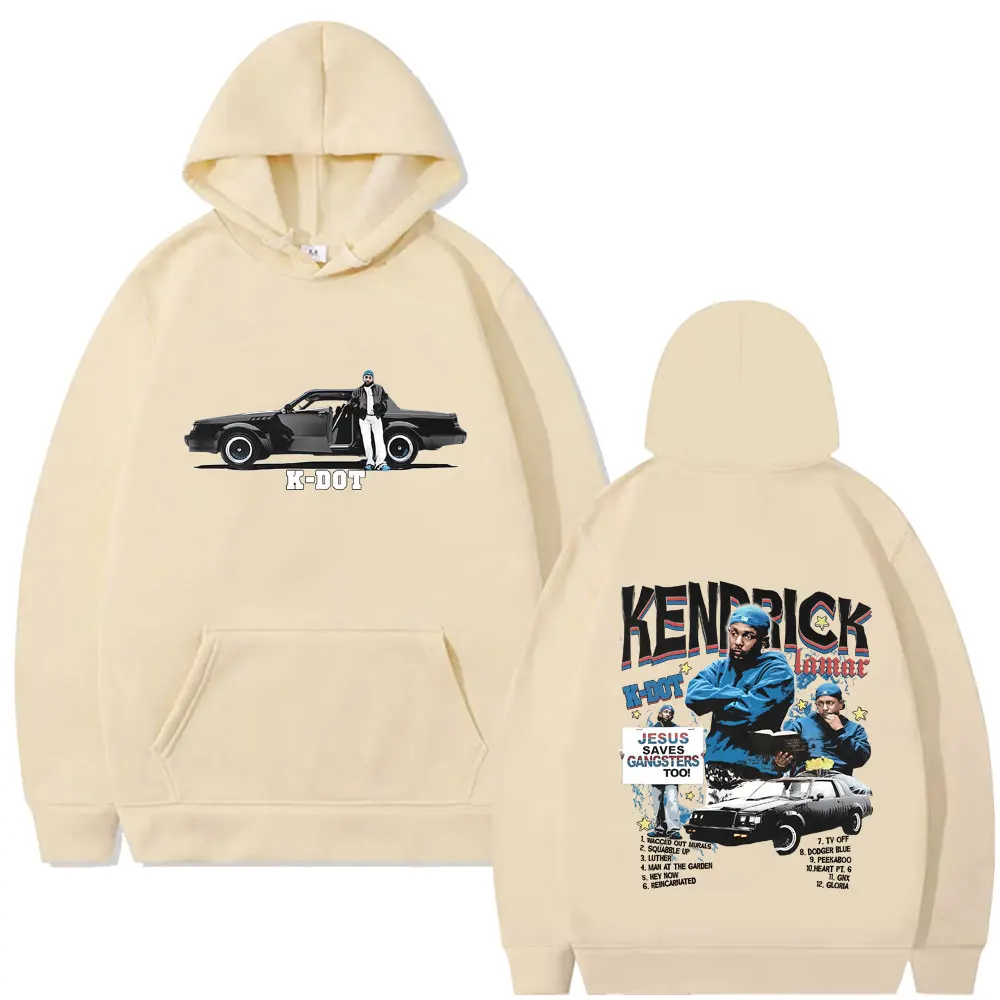 Rapper Kendrick Lamar Hoodie They Not Like Us Pullover Men Women Hip Hop Fashion Pop Music Sweatshirt Men's Oversized Hoodies