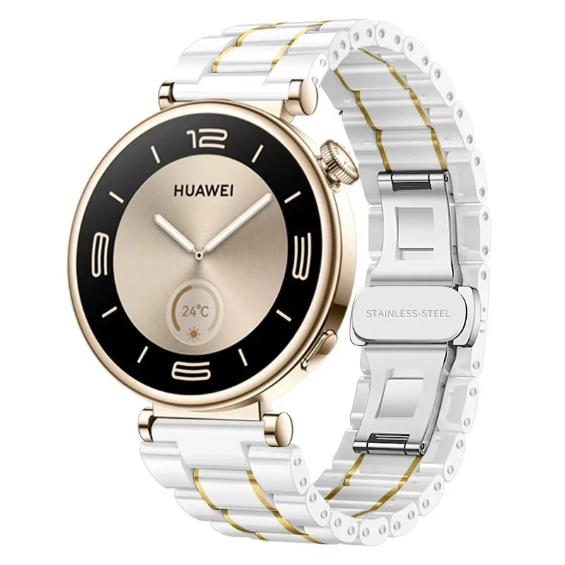 

Ceramic Strap For Huawei Watch GT4 41mm Sport Watchband For GT3 GT2 pro 46mm 22mm 20mm Correa Bracelet Woman Man Belt