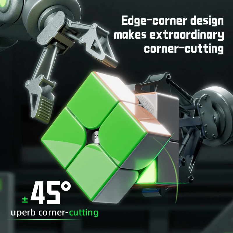 فين مكعب Vin2 2x2x2 المغناطيسي UV فين 2 المكعب السحري أحدث ماجيك المهنية سرعة مكعب فين مكعب 2x2 تململ كوبو ماجيكو اللعب الهدايا #4