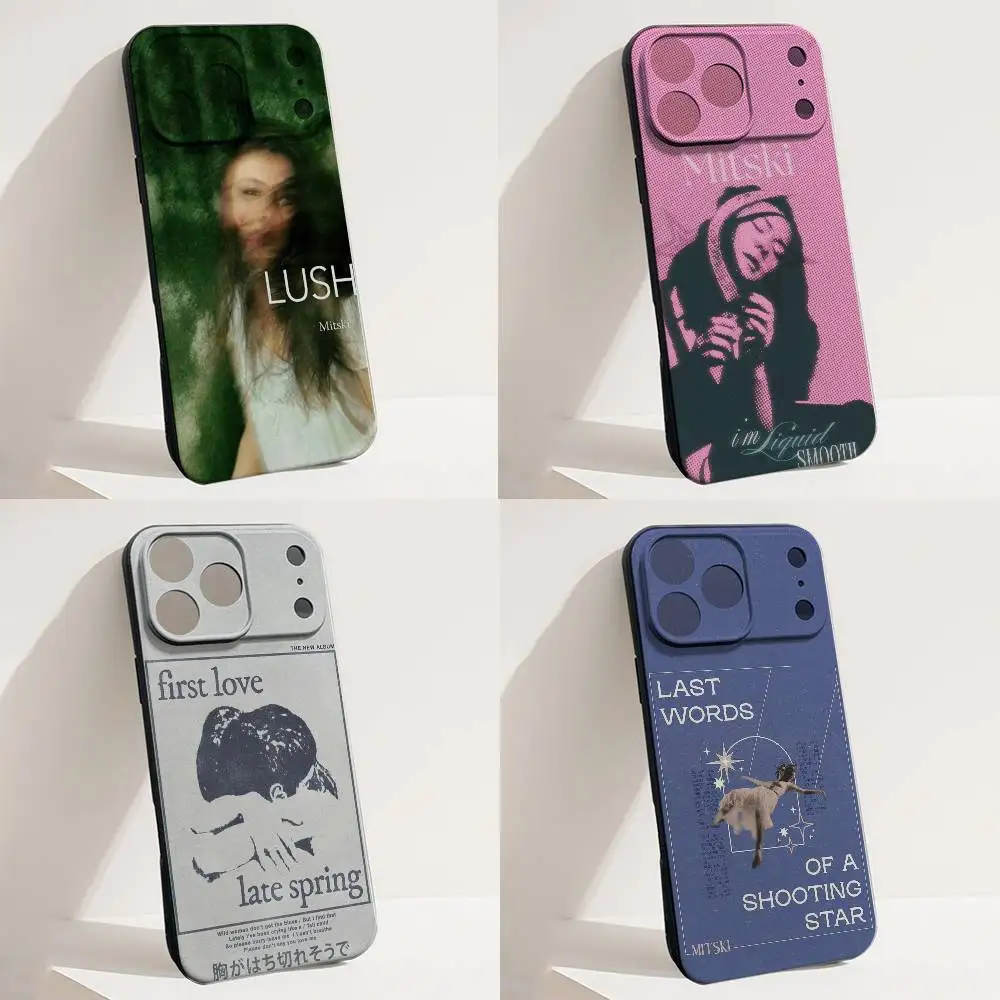 

Singer Mitski Laurel Hell Phone Case For iPhone 17,16,15,14,13,12,11,X,XS,8,7,Pro,Max,Plus,E,SE4,Air,Mini Black Funda Shell