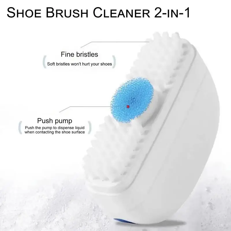 Shoe Brush Multifunctional Regain Brightness Travel Sneaker Cleaner Useful Design Household Cleaning Tool For Tennis Shoes