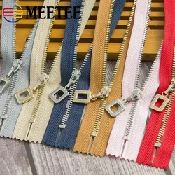 3Pcs 15/18/20/25/30cm 3# Metal Zippers for Sewing Bag Close-end Zipper Closure Shoes Jacket Zips Repair Kits DIY Accessories