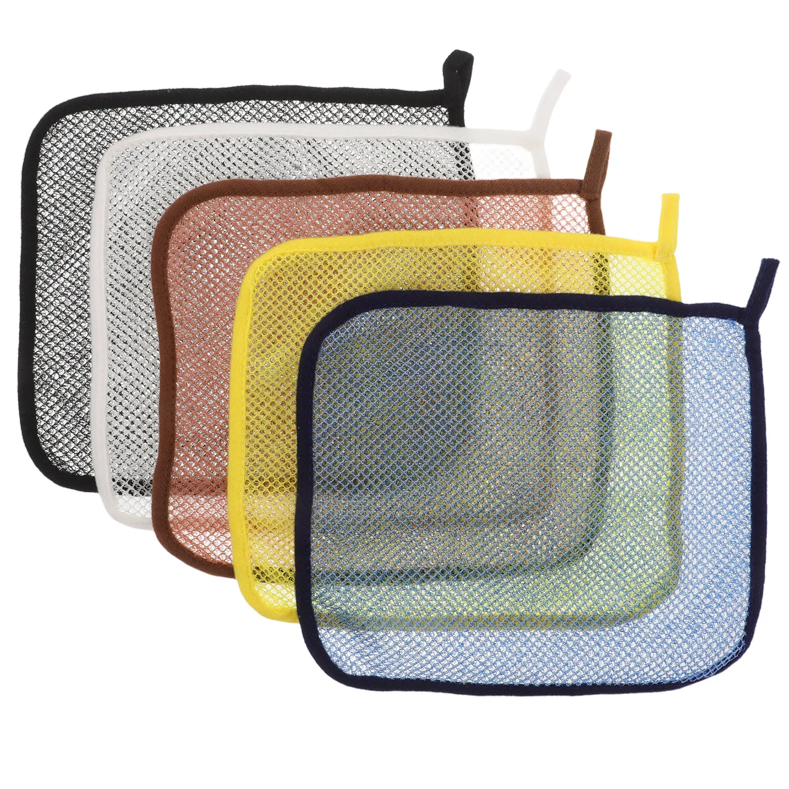 

Набор из 5 отшелушивающих мочалок для спины, полотенец для душа, для глубокого очищения и удаления омертвевшей кожи, для мужчин и женщин