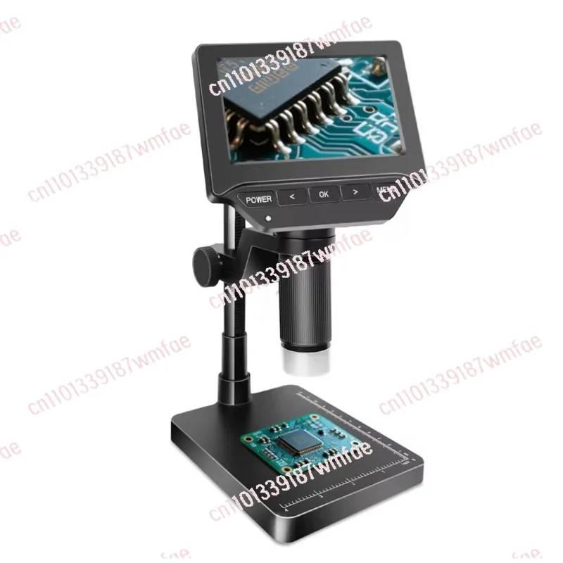 1000X video microscope 4.3 inch weighing led light for mobile phone repair welding 1000X-20x-10x
