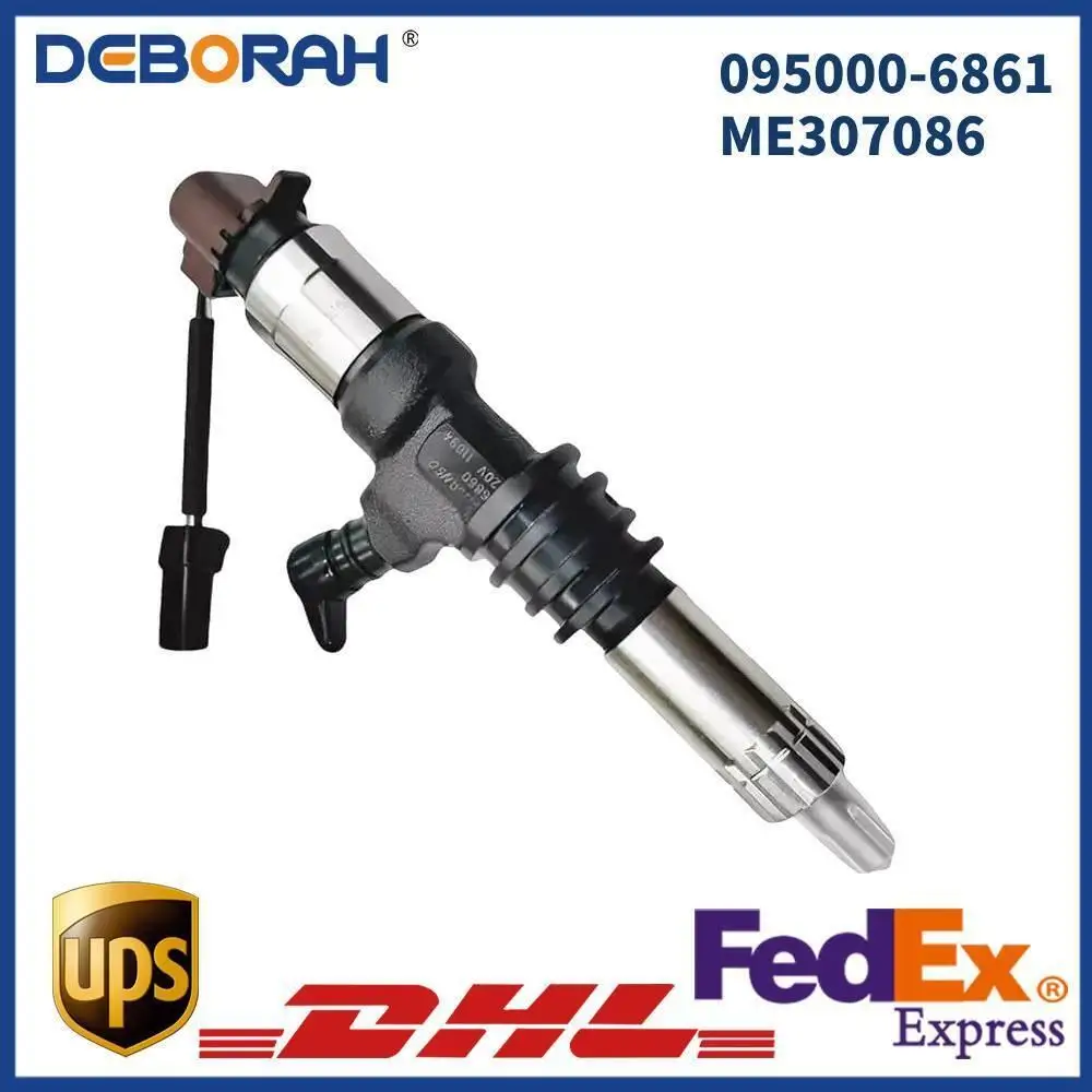 

095000-6861 New Diesel Fuel Injector 0950006861 ME307086 For MITSUBISHI FH FK FM 6M60T