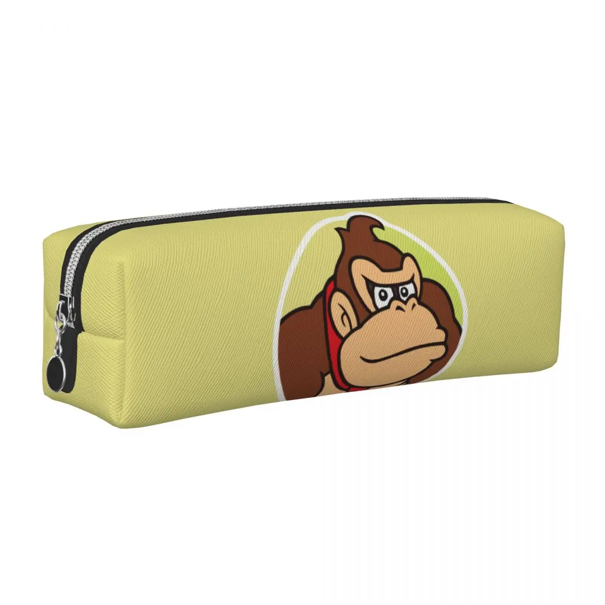 

Lovely Donkey Kong Game Pencil Cases Pencil Pouch Pen for Student Large Storage Bag Students School Zipper Stationery