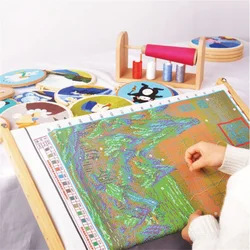 Simple Cross Stitch Embroidery Stand, Cross Stitch Sewing Tool, Used for Hand Sewing Handicrafts