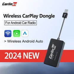 CarlinKit Android Auto Wired/Wireless CarPlay Dongle Mirrorlink Waze Spotify Smart Link For Android System Car Intelligent Box