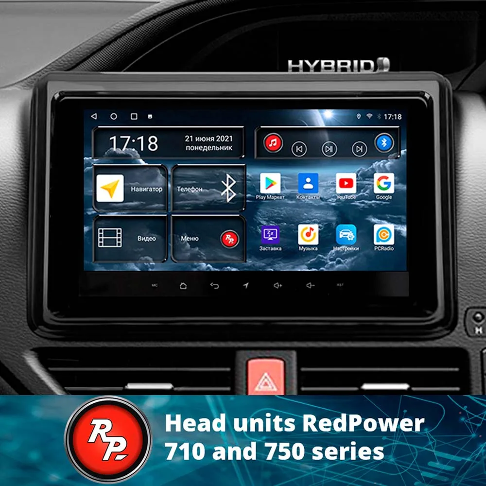 Redpower car radio for Toyota Noah R80 2014 - 2020 10.0 DVD player screen Audio Video