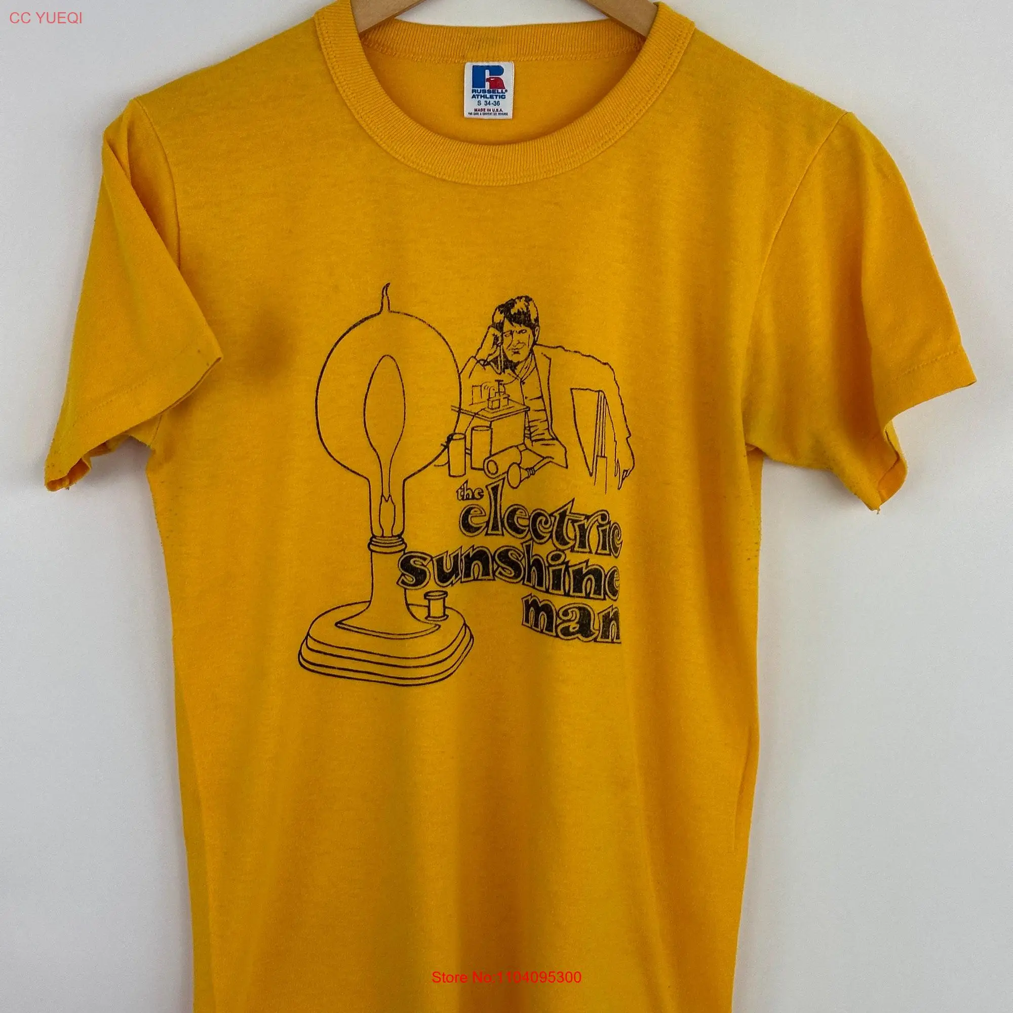 Vintage The Electric Sunshine Man musical t shirt long or short sleeves