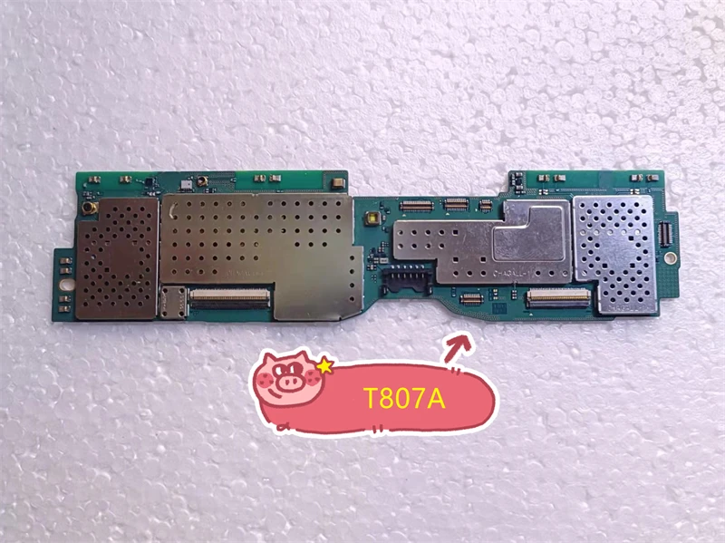 100% buono sbloccato per Samsung Galaxy Tab S T800 T805 T807A T807P scheda madre Mainboard con chip completi scheda logica completamente testata