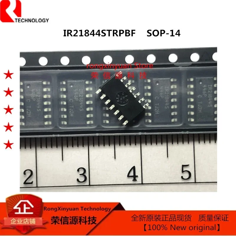 2-10 unidades IR21844STRPBF IR21844S SOP-14 IR21844SPBF IR21844 DRIVER DE HALF-BRIDGE MOSFET DRVR 600V 2.3A 100% novo original