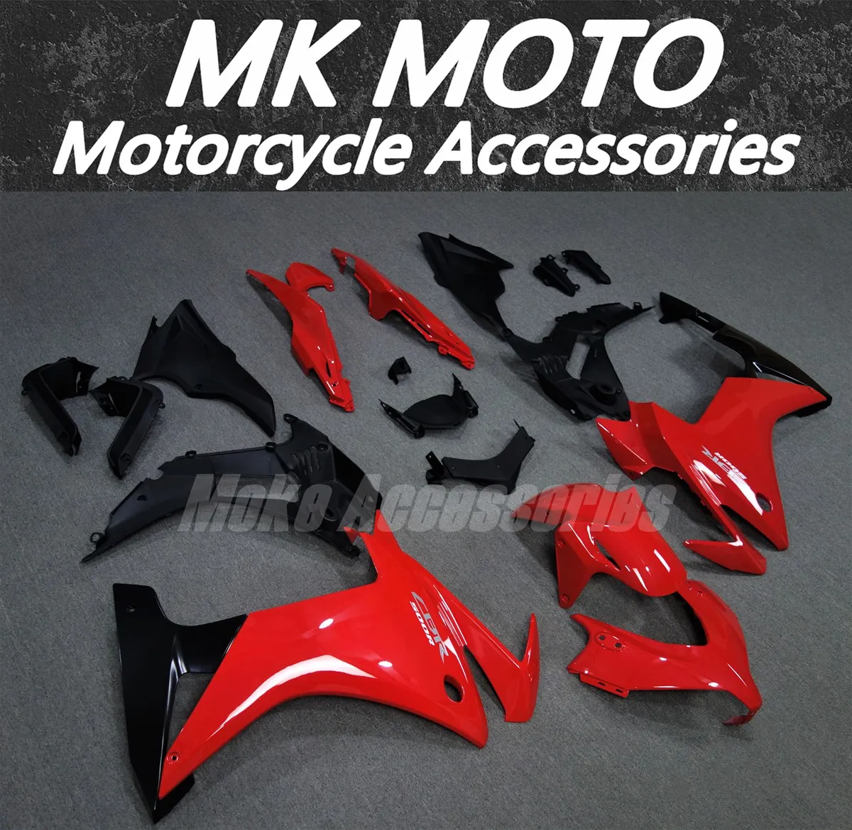 Motorcycle Fairings Kit Fit For Cbr500R 2013 2014 2015 Bodywork Set 13 14 15 High Quality Abs Injection Red Black