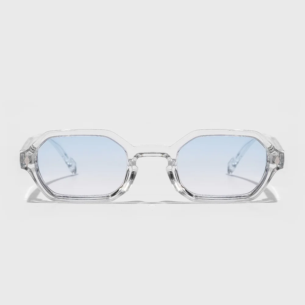 Lunettes de soleil à petite monture carrée, exquises, à la mode, robustes et durables, pour réunions de fête, plage, voyage, résistantes aux UV400