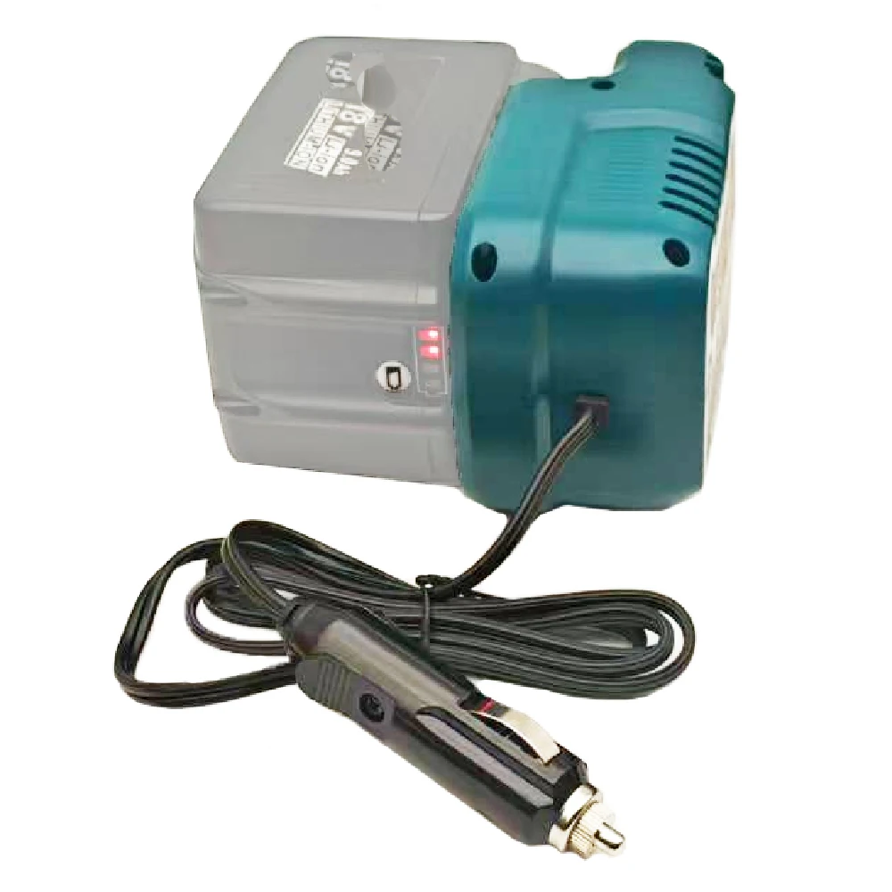 Tool Parts Accessories For Makita 18V Lithium Ion Battery For LXT BL1830 BL1815 Car Charger Cigarette Lighter Plug DC18RC DC18RF