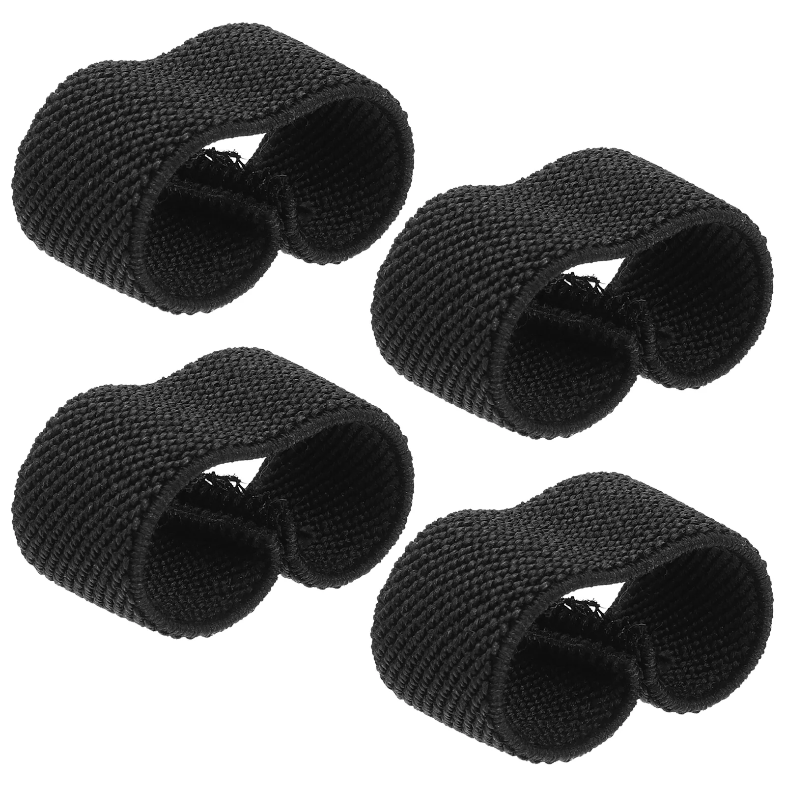 4 Pcs Belt Anchor Loop for Wide Loops Duty Keepers Elastic Belts Retainer Men Strap Backpack Fixing Hoops Outdoor Ribbon Seat