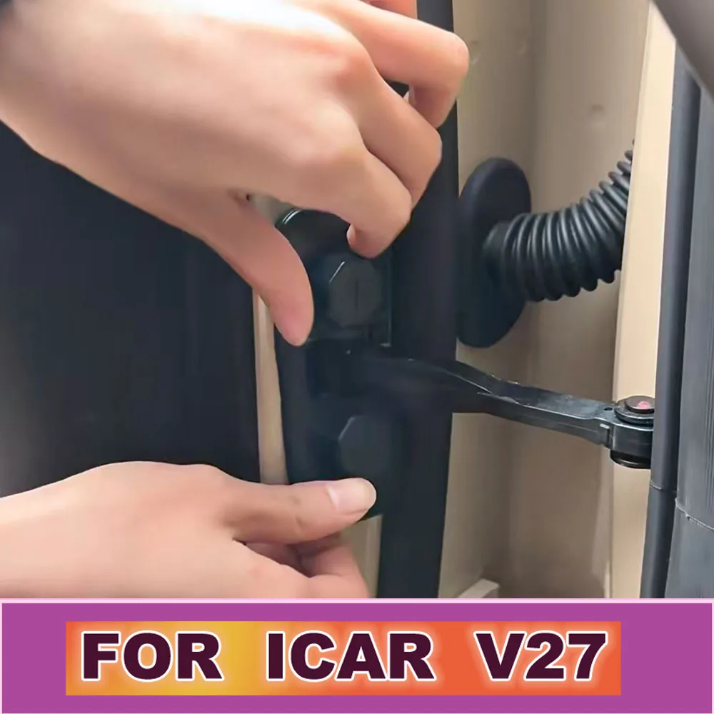 Door Check Arm Limit Stop Silicone Cover For Chery ICAR V27 2026-2027 4Pcs Door Stopper Protector Accessories
