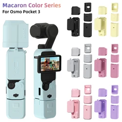 Etui na DJI Osmo Pocket 3 Silikonowa osłona ochronna zapobiegająca zarysowaniom Osłona obiektywu do etui Pocket 3 Akcesoria do aparatu fotograficznego
