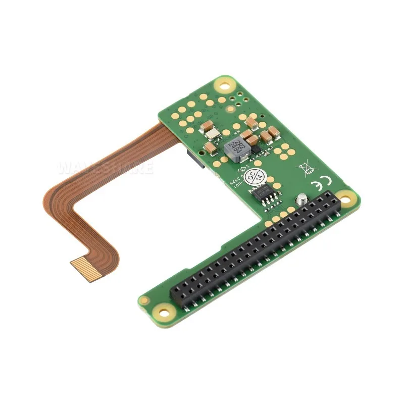 Raspberry Pi M.2 HAT+ รุ่นมาตรฐาน ออกแบบมาสำหรับ Raspberry Pi 5 รองรับโปรโตคอล NVMe M.2 Solid State