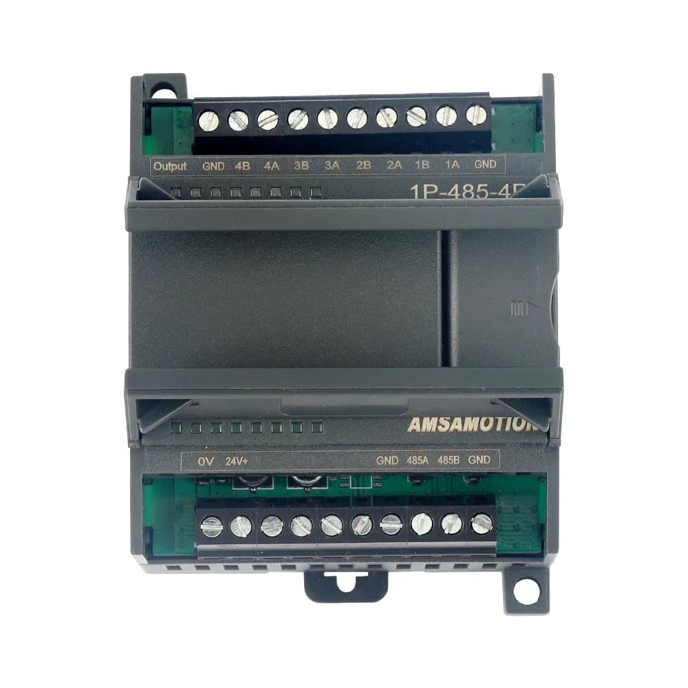 Amsamotion 1P-485-4P Isolation signal converter Expansion PLC Module Hub to 4 Way RS485 Communication Industrial Grade Serial Po