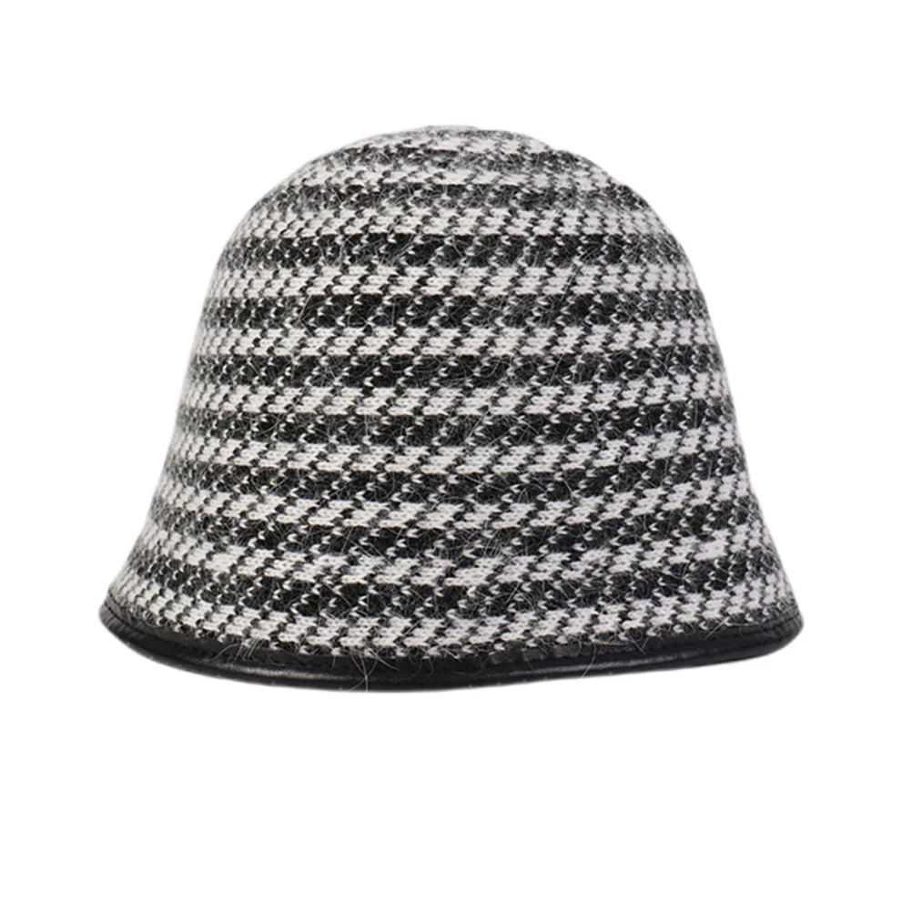 

Winter Women Bucket Hat Warm Fashion Fisherman Hat Soft Breathable Windproof Small Comfortable Outdoor Women Winter Cap