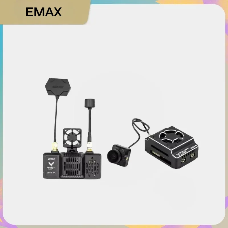 EMAX Wyvern Link Alpha OpenIPC 800mW, Aluminium VTX VRX Goggle-Modul für FPV-Drohne, RC Digital HD Zubehör Neu