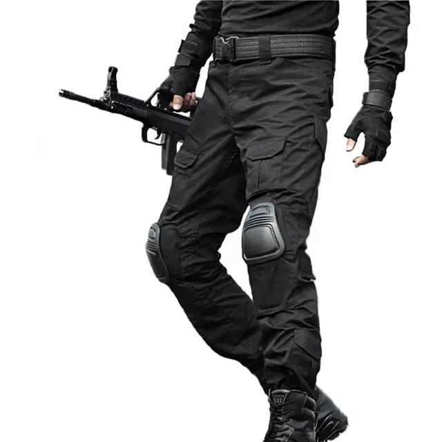 

Tactical Pants Hunting Cargo Pants Men Knee Pad Airsoft Camouflage Clothes Hunter Field Hiking Trouser