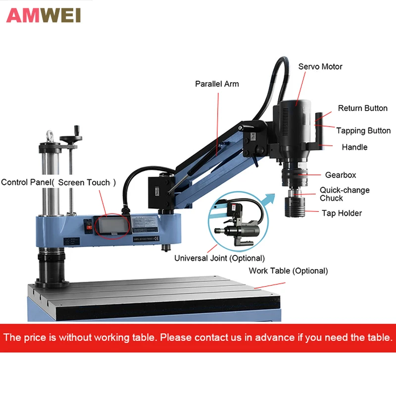 CNC Touch Screen M3-16/30/36 Automatic Tapping Machine – Real-World Performance Tested by a Machinist
